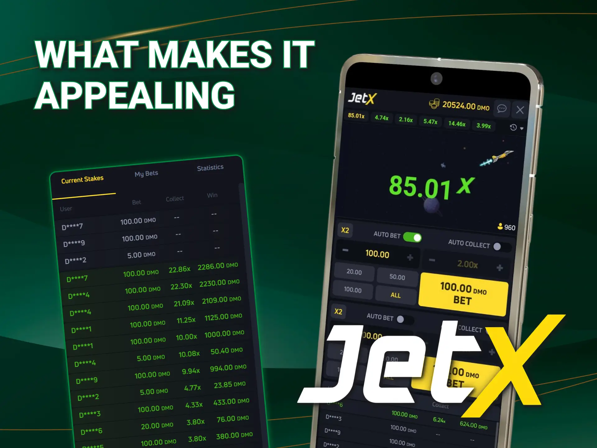 Register on JetX easily and start enjoying the thrill right away.